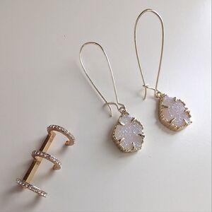 Kendra Scott Earrings + Cuff